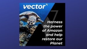 vector logo, turtle swimmimg