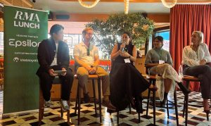 Justin Tay, Richard Piper, Yara El Saadani, Mrunal Baghat and Lucy Leverton discuss full-funnel retail media at the RMA Lunch.
